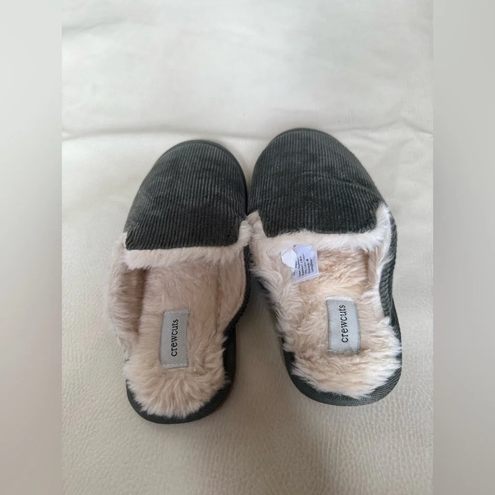 J. Crew crewcuts boy corduroy Slippers